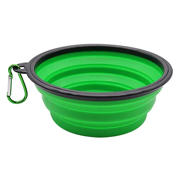 Silicone Dog Bowl Foldable Expandable Cup Dish