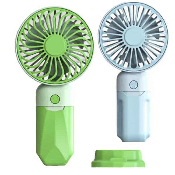 New Style Handheld Mini Fan USB Rechargeable Phone Holder
