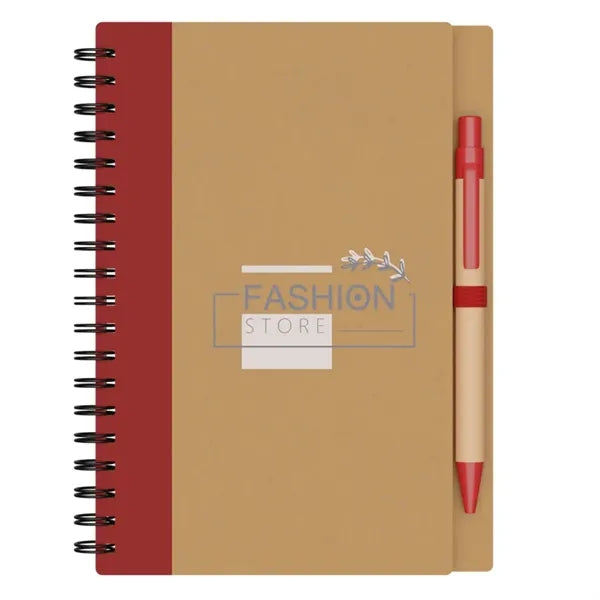 Eco Spiral Notebook & Pen