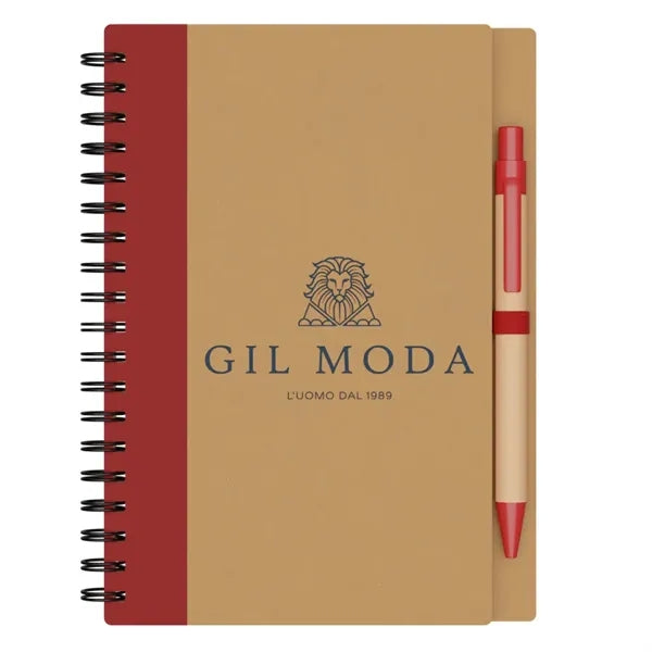 Eco Spiral Notebook & Pen