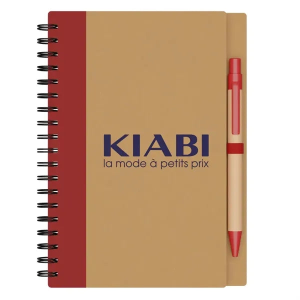 Eco Spiral Notebook & Pen