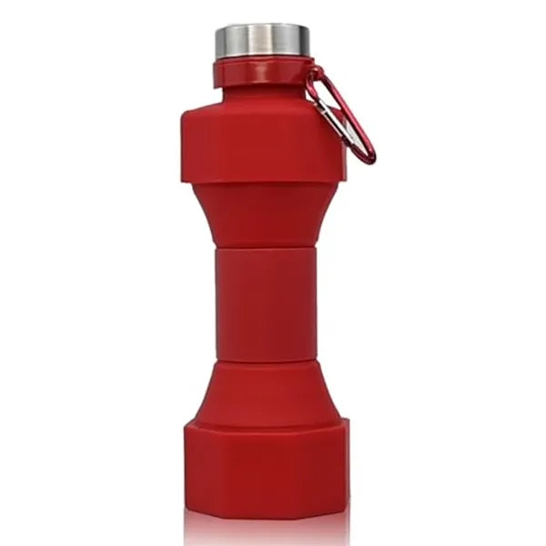 22oz Silicone Foldable Water Bottle.