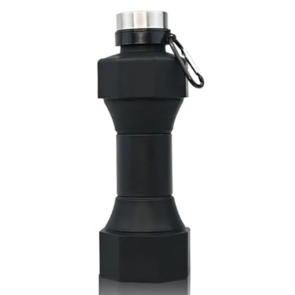 22oz Silicone Foldable Water Bottle.