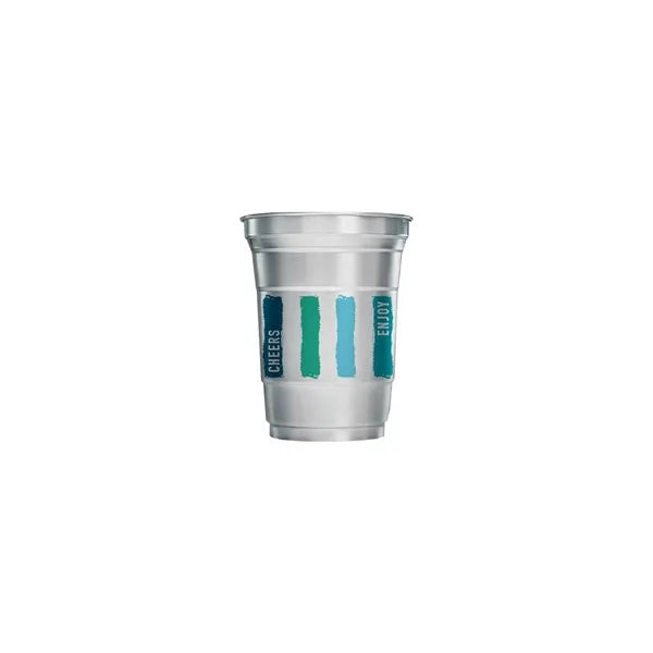 Ball-Shaped Aluminum Cup 16oz