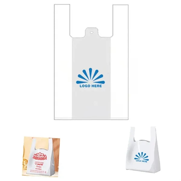 Plastic T-Shirt Shopping Bag