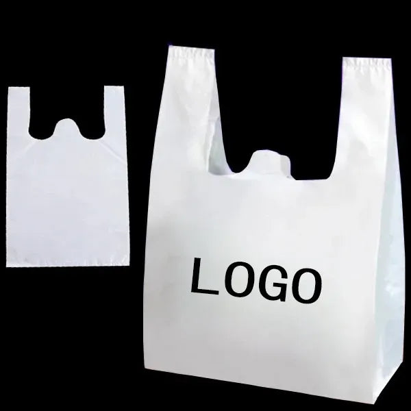 Plastic T-Shirt Shopping Bag