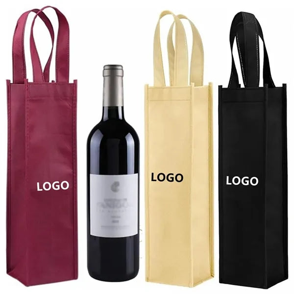 Single Non-woven Wine Bag