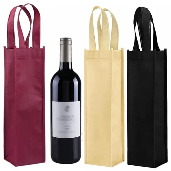 Single Non-woven Wine Bag