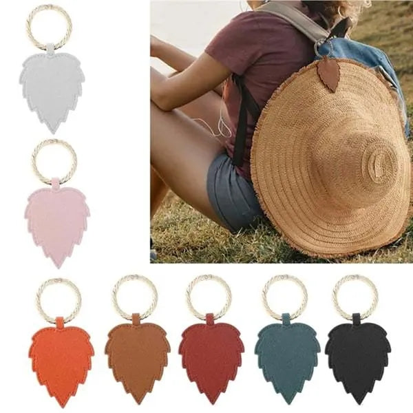 Magnetic PU Hat Clip