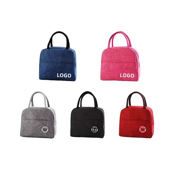 Portable Cooler Bag for Bento Boxes and Picnics