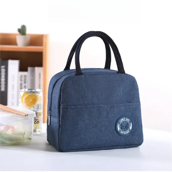 Portable Cooler Bag for Bento Boxes and Picnics