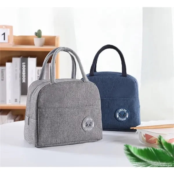 Portable Cooler Bag for Bento Boxes and Picnics