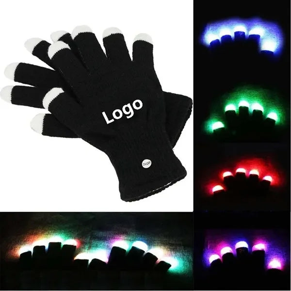 Led Gloves Flashing
