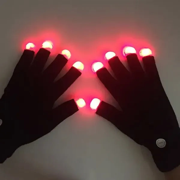 Led Gloves Flashing