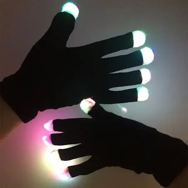 Led Gloves Flashing