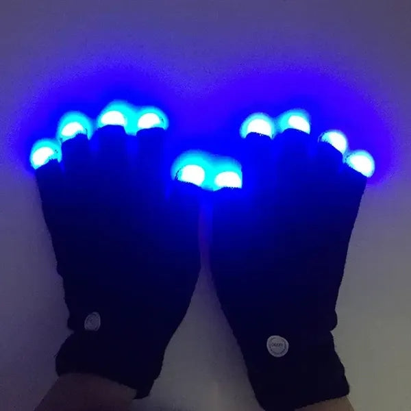 Led Gloves Flashing