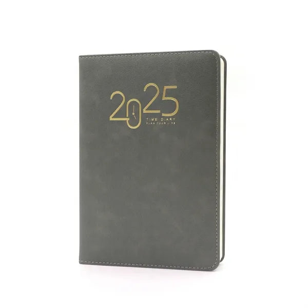 2025 Hardcover PU Leather Diary Notebook