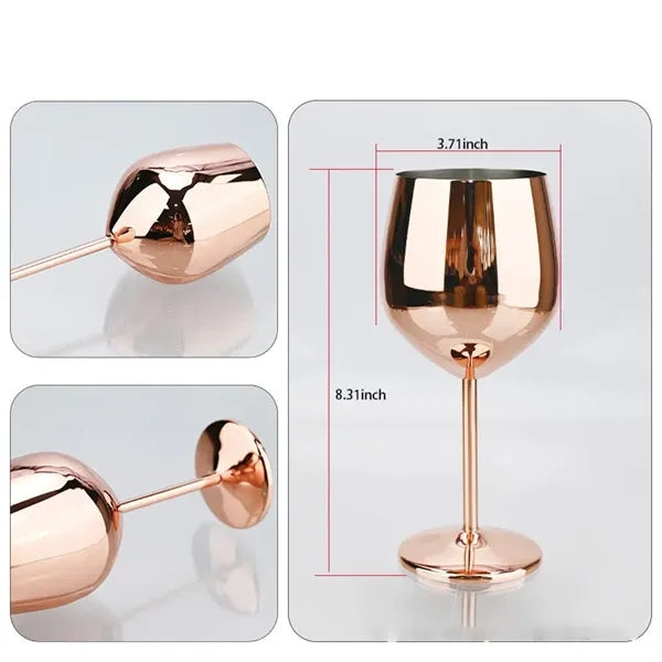 Stainless Steel Machine Washable Wine Glass
