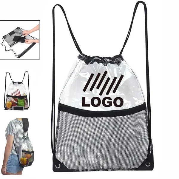 Clear Drawstring Bags