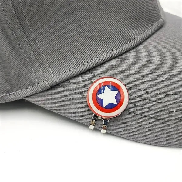 Magnetic Hat Clip w/ Golf Ball Marker
