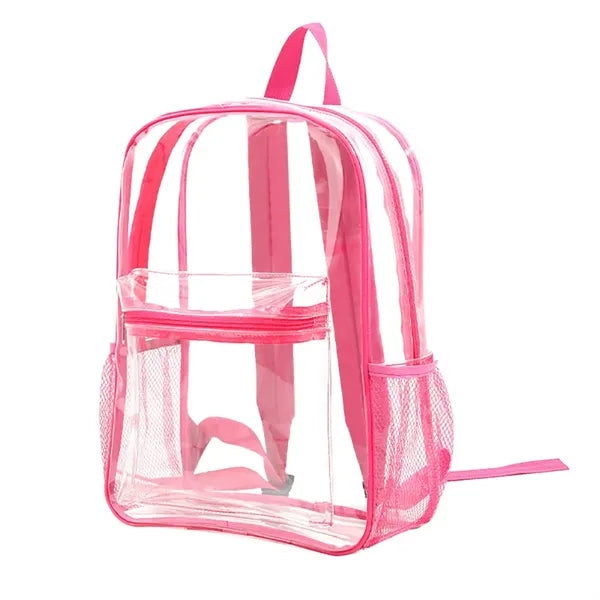 Security Clear PVC Backpack