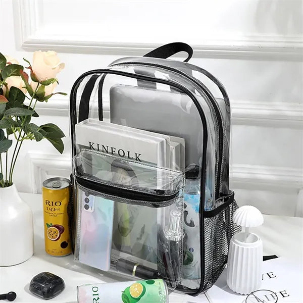 Security Clear PVC Backpack