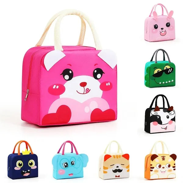 Cute Cartoon Kids Lunch Bag