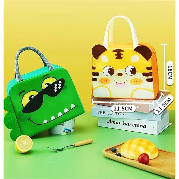 Cute Cartoon Kids Lunch Bag