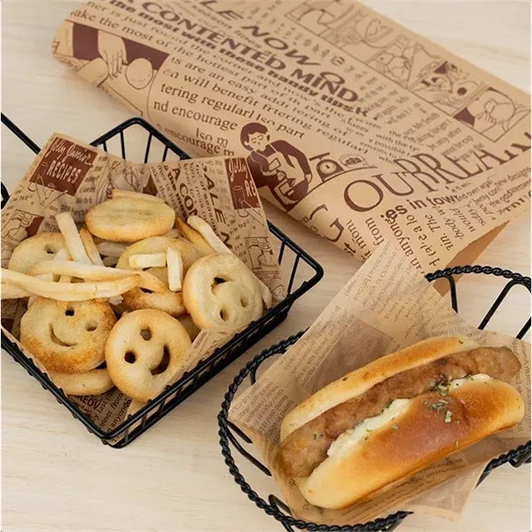 8.7x 8.7" Laminated Grease-proof Paper