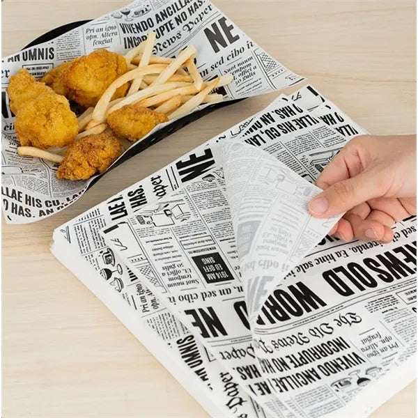 8.7x 8.7" Laminated Grease-proof Paper
