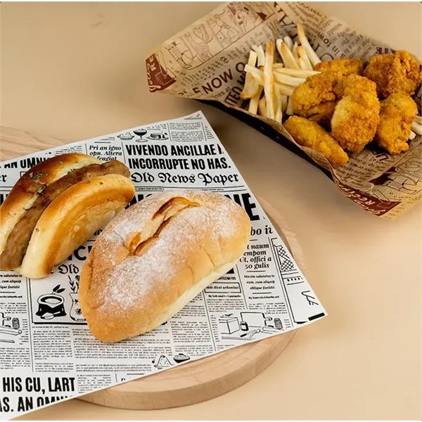 8.7x 8.7" Laminated Grease-proof Paper