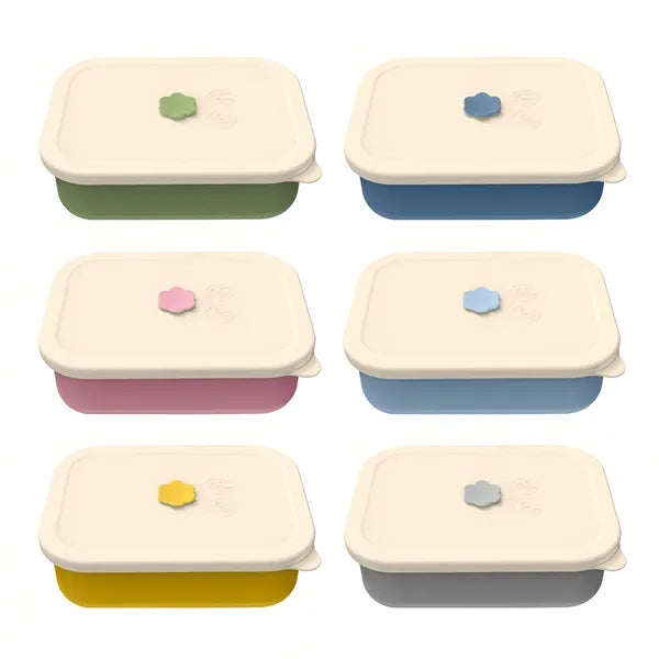4-Section Silicone Lunch Box