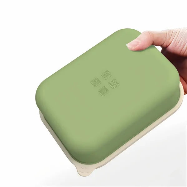 4-Section Silicone Lunch Box