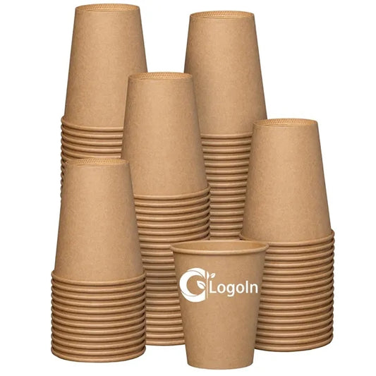 16 oz Kraft Disposable Paper Cup Unbleached Eco-Friendly