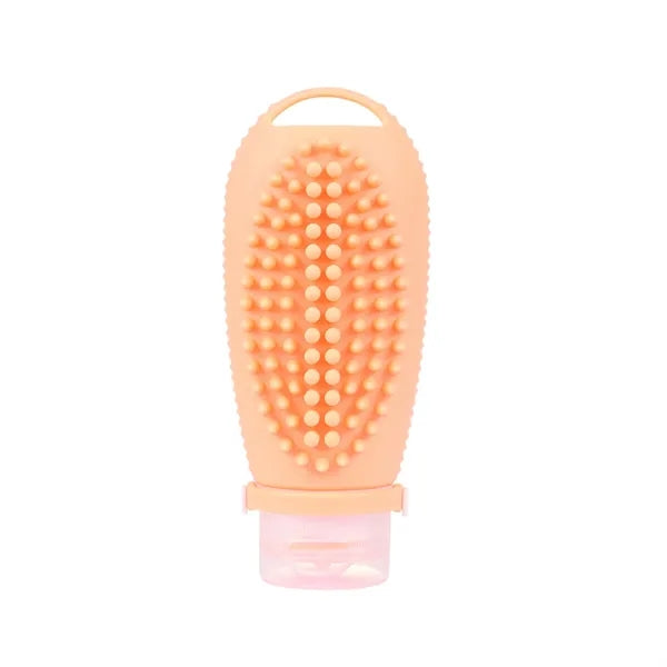 Travel Toiletry Bottle with Brush