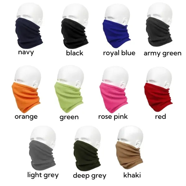 Soft Polar Fleece Multifunctional Neck Gaiter and Face Shiel