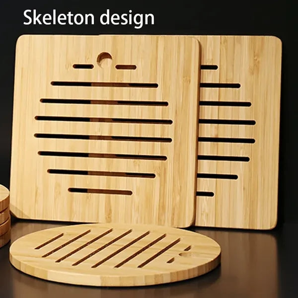 Natural Bamboo Trivet Mat