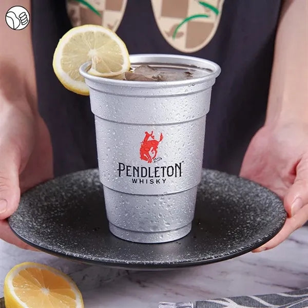 16oz Aluminum Recyclable Party Cups