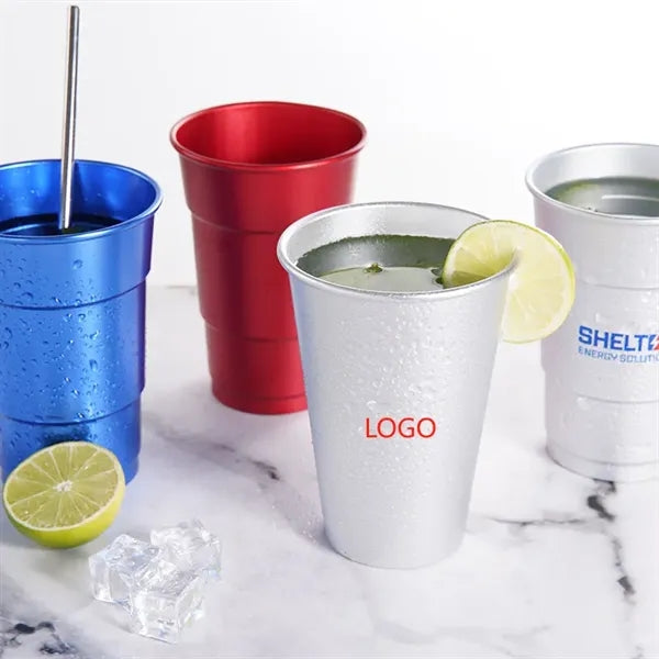 16oz Aluminum Recyclable Party Cups