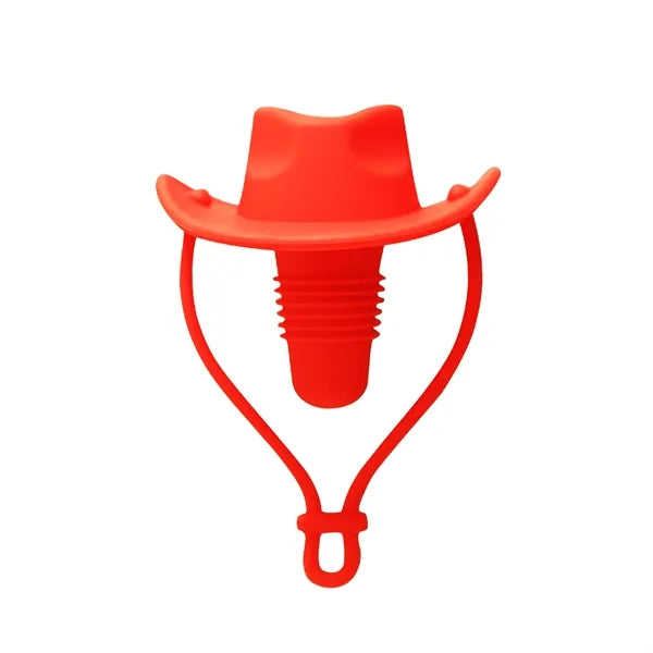 Funny Hat Shaped Silicone Wine Stopper