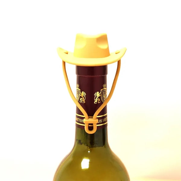 Funny Hat Shaped Silicone Wine Stopper