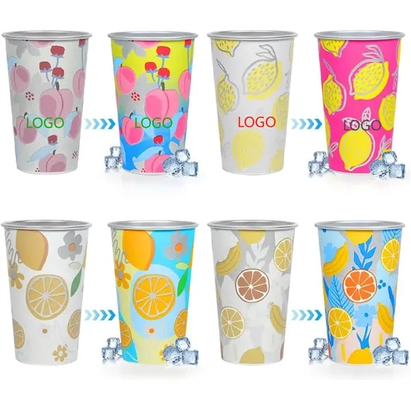 Color changing aluminum Party Cups