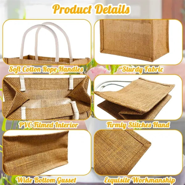 Jute Tote Bag