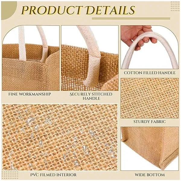 Jute Tote Bag