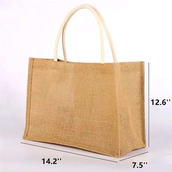 Jute Tote Bag
