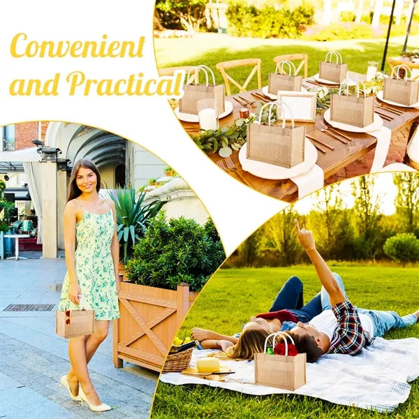 Jute Tote Bag