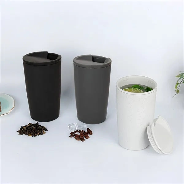 18.6oz Environmentally Friendly Wheat Straw Coffee Milk Cup