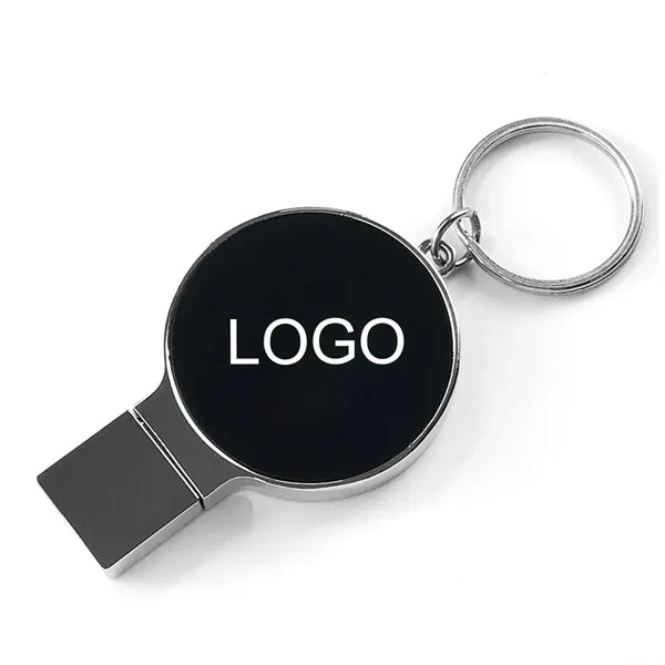 Personalized Metal Usb Flash Drive With Led Light