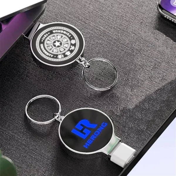 Personalized Metal Usb Flash Drive With Led Light