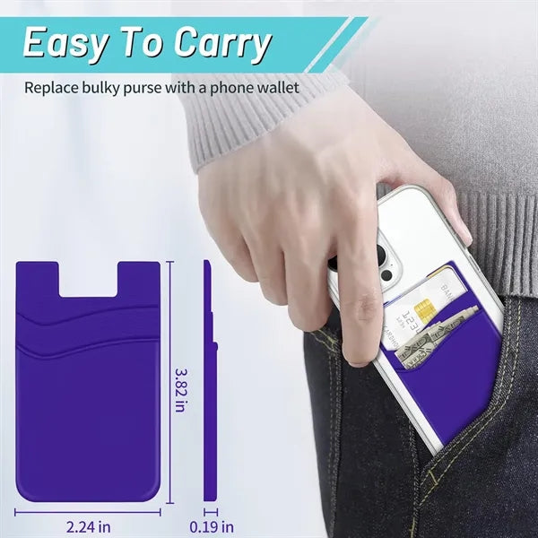 Cell Phone Card Holder Stick On